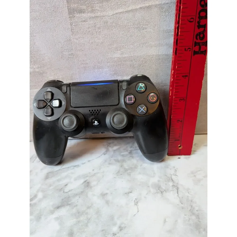 Sony PS4 DualShock 4 Wireless Controller Black CUH-ZCT2U Tested Stick Drift